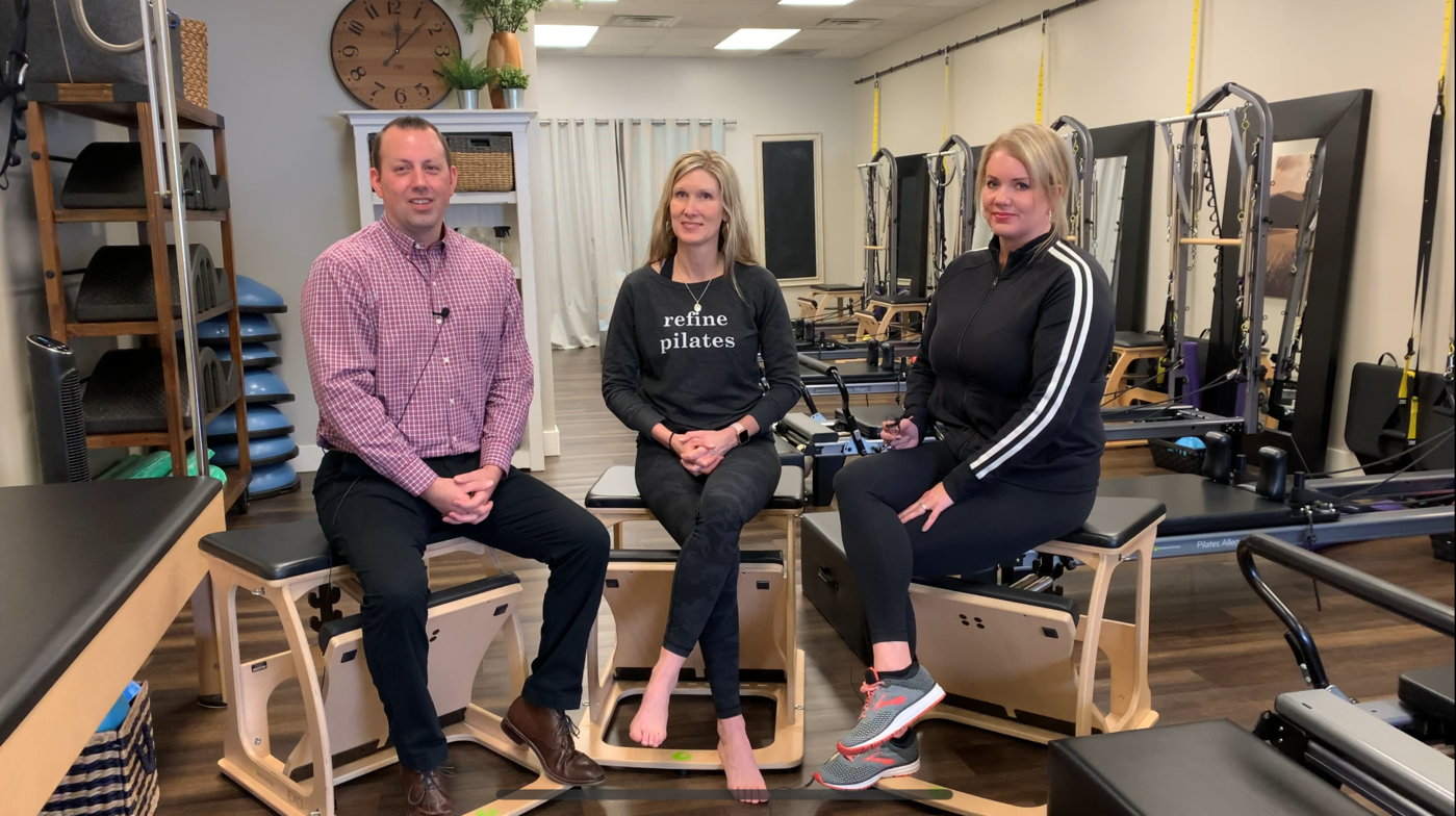 Dr. Carter with Refine Pilates
